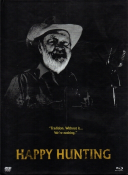 Happy Hunting - Run for your Life - 2-Disc Limited Uncut Mediabook von Shock Entertainment - Limitiert auf 50 Stück & nummeriert - Character Edition 5 - DVD & Blu-ray - Neu & OVP